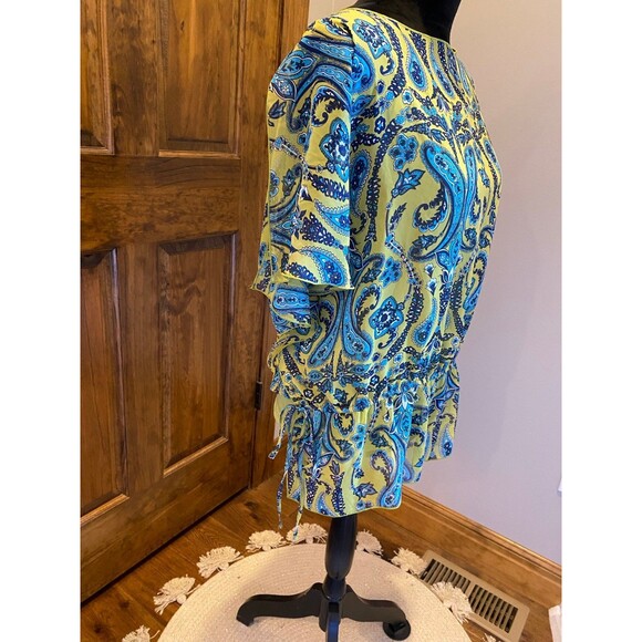 Apt 9  2 Piece Blouse & Cami Plus Size XL  16 - 18 Flowy and cool for hot months - Picture 3 of 10